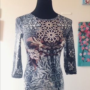 Top shop bird dress